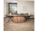 Eettafel Arcadia ovaal Acacia 300x120x77 cm - drift brown