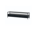 Tv meubel zwart staal 180cm | 3 lades