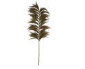 Decoratieve veer - 65x2x220 - Naturel/sage green - Bamboe