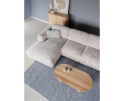 Hoekbank Kiki Cremona 14 - chaise longue arm links + 2-zits arm rechts - 282x165 cm - Beige