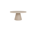 Mello Eetkamertafel rond beige 130 cm