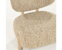 Fauteuil Reza naturel - bay | Eleonora