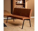 Eetkamerbank Tivoli Bull | 155 cm | Cognac