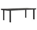 Timeless Black eettafel Beam 225 cm