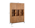 Vakkenkast Madison XL Natural | 135 cm