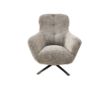 Draaibare Fauteuil Nena Bruin
