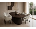 Eettafel Salvator ovaal 200 cm - Walnut | Livingfurn