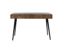 Hal-/kaptafel Carve 3L - Massief acacia bruin