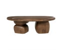 Coffee table Sui 120x70cm - bruin | BY-BOO