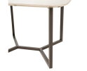 Salontafel Jace small 60x60cm - beige | Eleonora