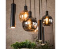 Hanglamp 4+3L Sfera tricolore - Artic zwart
