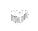 Salontafel Nomi | 84 cm