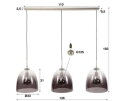 Hanglamp Twilight Ovaal | 3 x Ø33 cm | Slechts €429 | Meubelplaats.nl