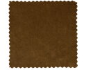 Honey Poef Velvet Honing Geel 60x60 - BePureHome
