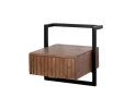 Nachtkastje Carve Air XS 1L - Massief acacia bruin