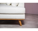 Hoekbank Avelon Rechts By-Olaf – Stof Abriamo Naturel – Houten Poten – 3-zits met hoek links – 292 x 202 cm