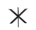 Matrixpoot Rond Zwart 140 cm Koker 4x8 cm