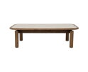 Salontafel Gabi 120x60cm - bruin | Eleonora