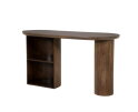 Bureau Mees 140x60cm - bruin | Eleonora