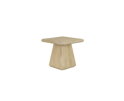 Asti Bijzettafel vierkant naturel 60 cm