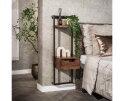 Nachtkastje air solid XS - Massief acacia drift brown