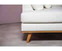 Hoekbank Avelon Links By-Olaf – Stof Abriamo Naturel – Houten Poten – 3-zits met hoek links – 292 x 202 cm