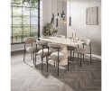 Eettafel 180 Centro - Ceramic Travertine