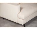 Hoekbank Caspian rechts By-Olaf – Stof Fjord Beige ribstof – Metalen Poten – 3-zits Hoekbank - 264x186 cm