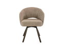 Armstoel Salon Cross draaibaar VPE2 - Boucl&eacute; zand-bruin