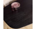 Eiken eettafel Ferris Deens ovaal 240x110 cm &ndash; Massief Europees eiken - metalen kruispoot - Zwart