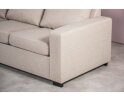 Hoekbank Eleven Links By-OLAF – Stof Inari 22 Beige – Moderne 3-zits hoekbank - 285x199 cm