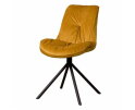 Palma Stoel - fabric Bluvel 68 yellow