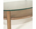 Salontafel Cleo 101.5x73cm - lichtbruin | Eleonora