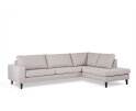 By-Olaf Hoekbank Castricum rechts – 3-zits stof Cover 83 grijs – 290x199 cm