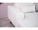 BY-OLAF Hoekbank Borneo met Chaise Longue – links of rechts - Beige Stof Melva 02 – 222x156 cm