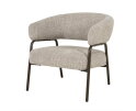 Fauteuil Fabrice - taupe | Eleonora