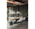 MUST Living eetkamerbank Bloom - 86x190x57 cm - Boucl&eacute; naturel