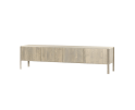 Amalfi TV-meubel white wash 220 cm