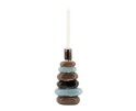 Candle holder Toras 2 large - veelkleurig | BY-BOO