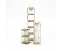 Candle holder WireWorks - silver | BY-BOO