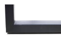 Tafelpoten U-model set van 2 - 70x10x69 - Gepoedercoat zwart - Metaal