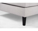 By-Olaf Hoekbank Castricum rechts – 3-zits stof Cover 83 grijs – 290x199 cm