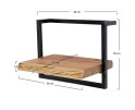 Wandplank Timber 40 cm