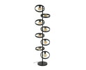 Vloerlamp Hover 8 lampen - Charcoal