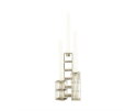Candle holder WireWorks - silver | BY-BOO