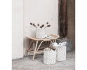 Baskets Boho, set of 3,24x&Oslash;20 cm / 28x&Oslash;25 cm / 34x&Oslash;30 cm
