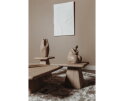Salontafel Asti vierkant mangohout 90x90 cm - Naturel