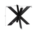 Matrixpoot | rond | Black