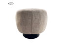 Barga Fauteuil - fabric TED 24 off white (draaibaar)