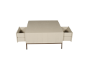 Salontafel Madison Sand | 80 cm | Vierkant